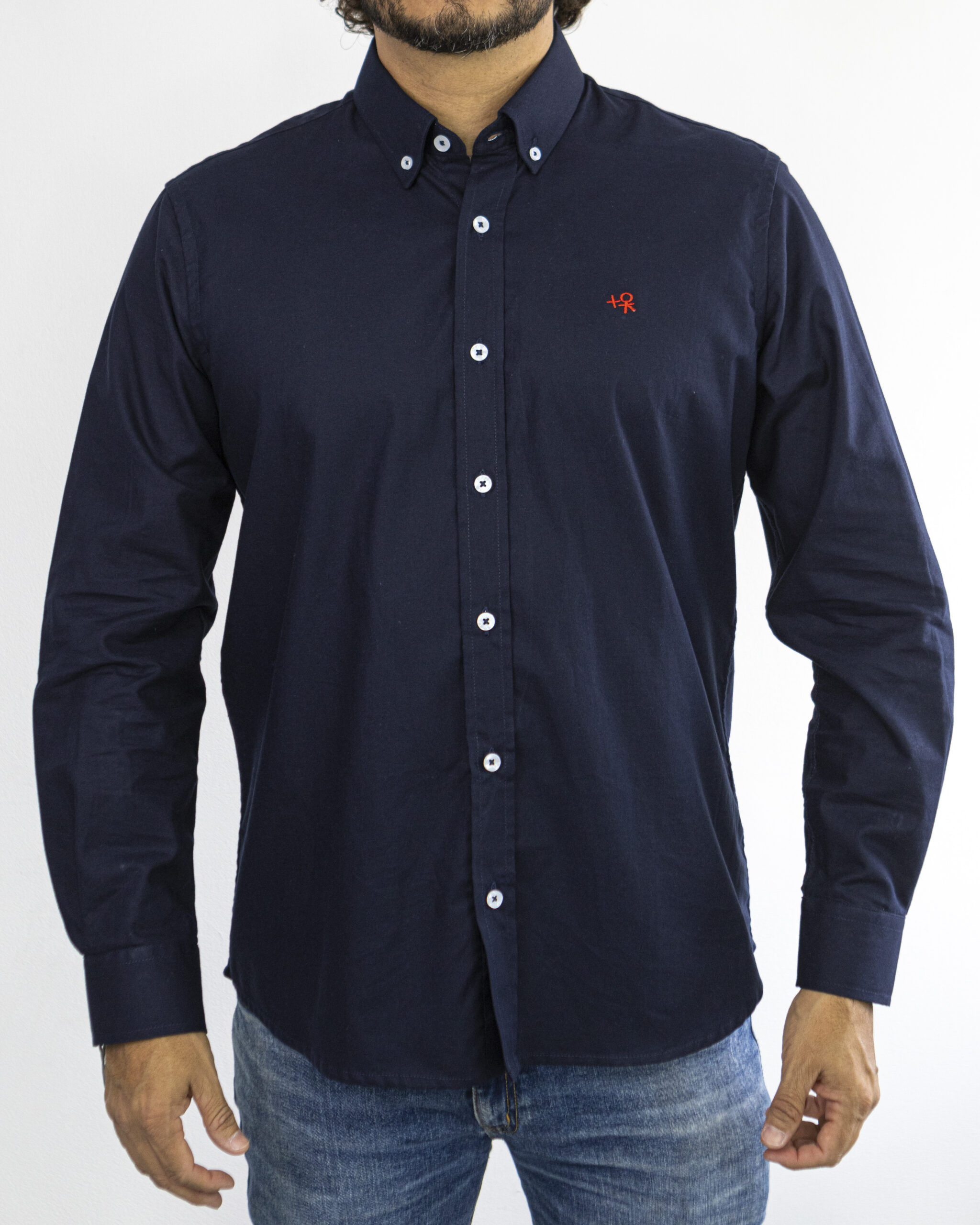 Camisa Azul Navy