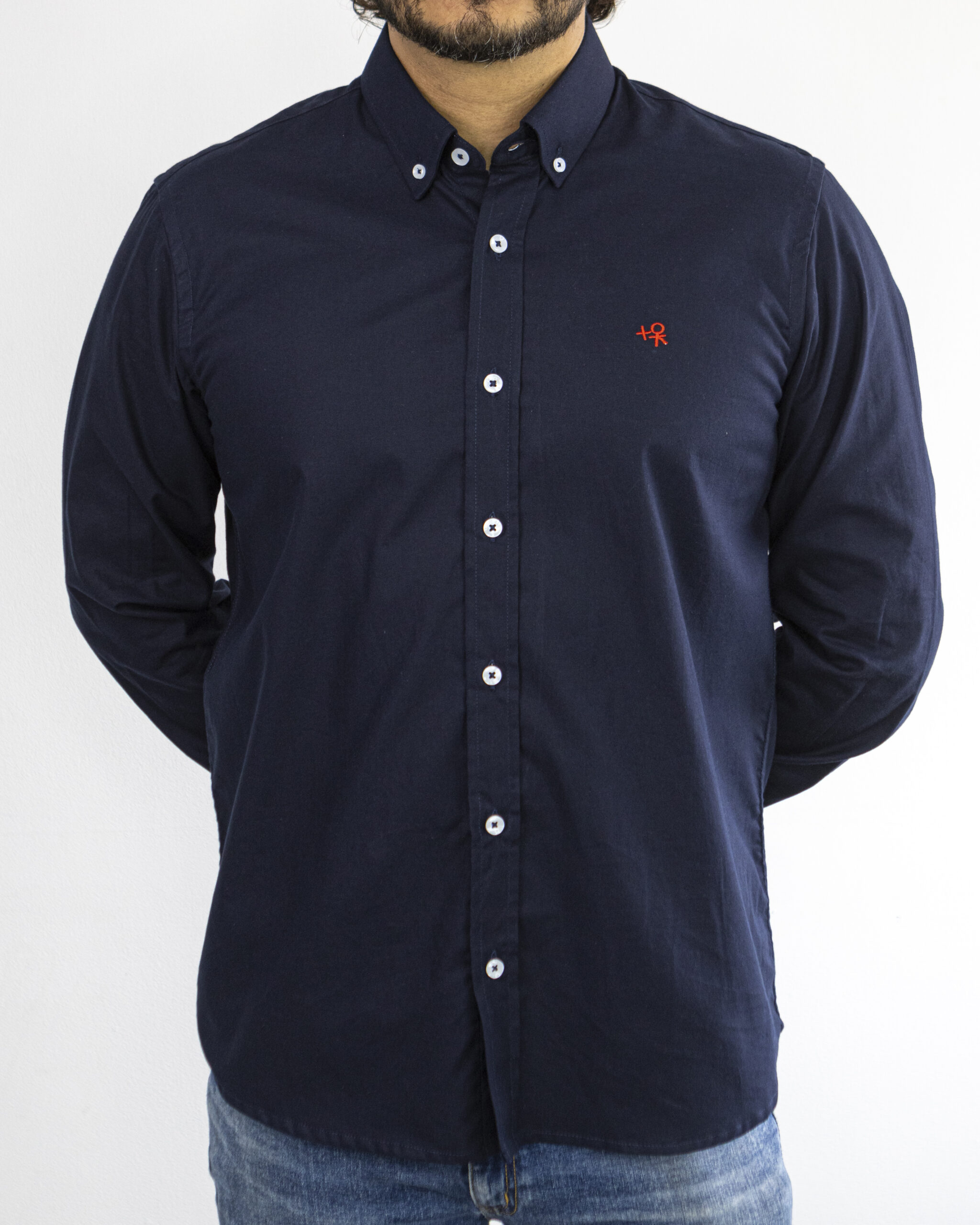 Camisa Azul Navy - Imagen 4